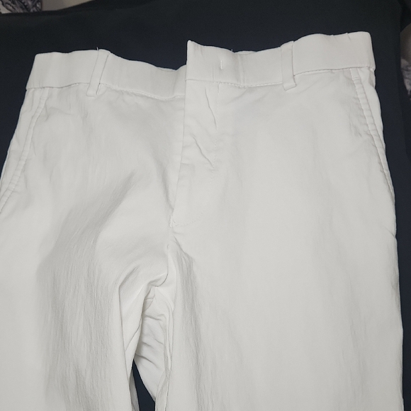 Ralph Lauren White Rayon Blend Pants - Picture 3 of 4